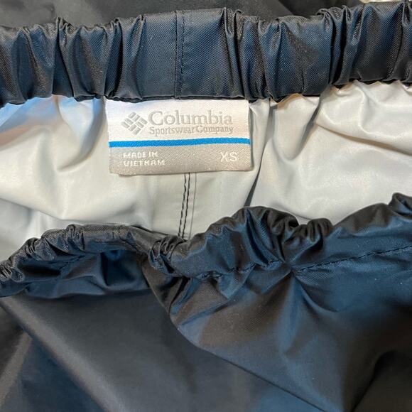 Columbia black windbreaker pants with pockets -xs - Picture 5 of 5